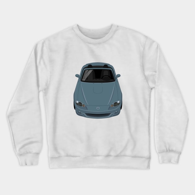 MX-5 NC 3rd gen 2005-2008 - Crystal Blue Crewneck Sweatshirt by jdmart